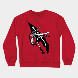 Vintage Pirate Flag - Jolly Roger Crewneck Sweatshirt